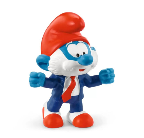 Smurfs 20804 Football Papa Trainer toy figure Schleich 21152