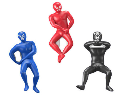 Luchador Bottle Opener by Kikkerland Assorted styles and colors 55919