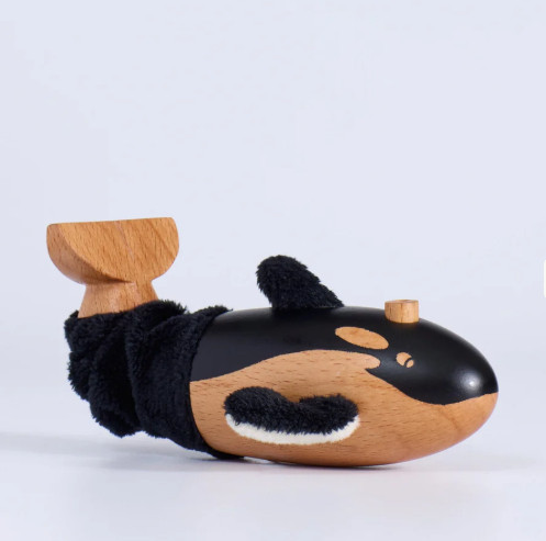 Anamalz Coral Bay Orca Whale Wooden Toy 17639