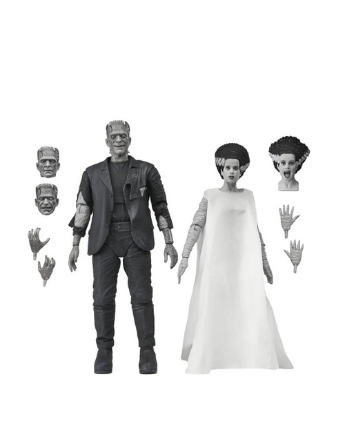 Universal Monsters Bride of Frankenstein 90th Anv Monster & Mate Figure NECA 47477