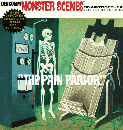 Monster Scenes The Pain Parlor Model Kit Scale Model Kit Atlantis 04545