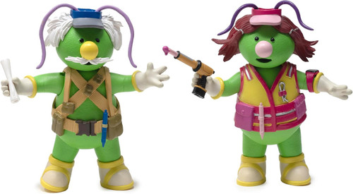 Fraggle Rock Doozer 2-Pack with Cotterpin and Architect Figure Boss Fight 23714