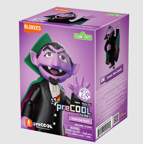 Blokees Sesame Street preCool wave 2 Count Von Count Figure 30582