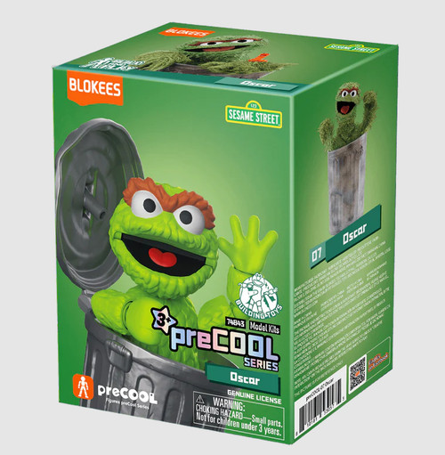 Blokees Sesame Street preCool wave 2 Oscar Figure 30575