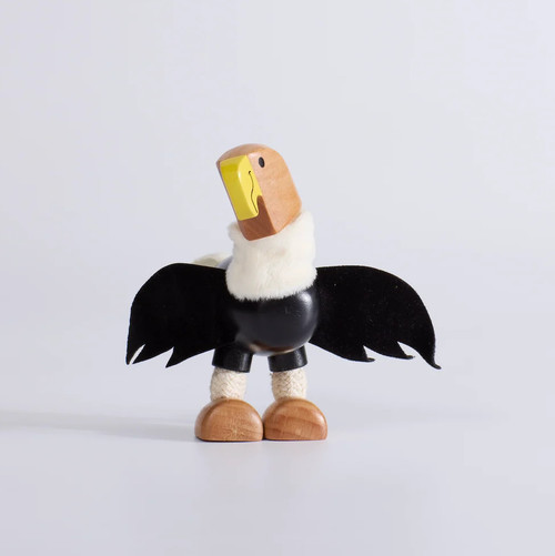 Anamalz Roaming Mountains Eagle Wooden Animal Toy 17752