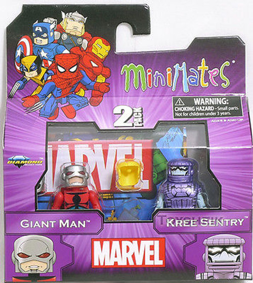 Marvel Minimates s44 Giant Man & Kree Sentry figures Diamond 725191