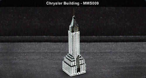 Metal Earth Chrystler Building 3D Metal  Model + Tweezer  010091