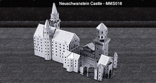 Metal Earth Neuschwanstein Castle 3D Metal Model + Tweezer 010183