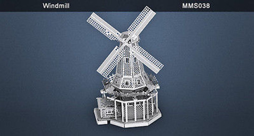 Metal Earth Windmill 3D Metal  Model + Tweezer  010381