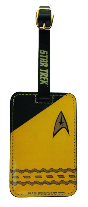 Star Trek Luggage Tag - Yellow 024096