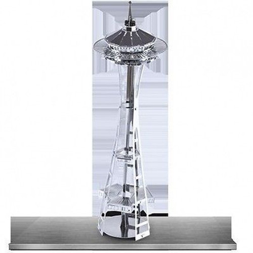 Metal Earth Seattle Space Needle 3D Metal  Model + Tweezer  010145