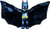 Batman Herocross Unlimited Hybrid Metal Figuration #004 Batman figure 605404