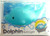 Dolphin Bath Light Blue Dreams 40890