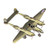 Metal Earth Premium P-38 Lightning 3D Laser Cut Model + Tweezers 14365