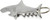 Kikkerland Shark Key Ring Bottle Opener 102842