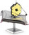 Metal Earth James Webb Space Telescope 3 sheet 3d Model & Tweezers 24975