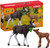 Wild Life Moose Family with Mother and Baby Moose Schleich 54058