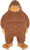 Archie McPhee Squishy Bigfoot BFF figure Accoutrements 30232