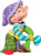 Disney Britto Mini Dopey figure Enesco 70569