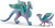 Bayala 70592 Blossom dragon Mother and Child toy figure Schleich 73441