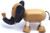 Anamalz Elephant Wooden Animal Toy 17479