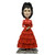 Beetlejuice Head Knockers Lydia Deetz Red Wedding Dress figure NECA 06278