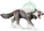 Eldrador 42452 Creatures Snow Wolf Schleich 573229