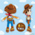 Disney Toy Story 8" Plush Woody Kids Preferred 97734