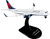Postage Stamp Delta Air Lines 737-800 Plane Die Cast Metal Toy Daron 25044