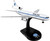 Postage Stamp Pan Am DC-10 Plane Die Cast Metal Toy Daron 25709