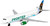 Single Plane Frontier Airlines Die Cast Metal Toy Daron 75943