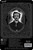 Reaction Edgar Allan Poe Greyscale toy figure Super7 11382