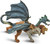 Dragons - 801429 Chimera Dragon figure Safari 01403
