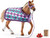 Horse Club 42360 English Thoroughbred with blanket toy figure Schleich 74110
