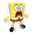 Spongebob Squarepants 8 Inch Scared Plush Window clinger Figure NECA 82069