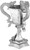 Metal Earth Harry Potter Triwizard Cup 3D Metal Model + Tweezer 00351