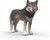 Wild Life 14991 American Wolf Toy Figure Schleich 45212