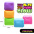 NeeDoh Nice Cube Squeeze Glows in Dark Squishy Toy 2.25" Asst colors 08020