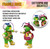 Fraggle Rock Doozer 2-Pack with Cotterpin and Architect Figure Boss Fight 23714