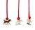Holiday Treasures 77745 Frosty Friends Ornament figure Schleich 60015