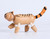 Anamalz Roaming Mountains Tiger Wooden toy 17493