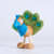 Anamalz Barnfields Peacock Wooden Animal Toy 17714