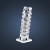 Metal Earth Tower of Pisa 3D Metal Model + Tweezer 010466