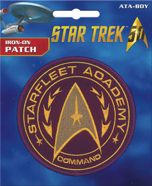 Star Trek Starfleet Academy Command Logo Iron-On Patch Ata-Boy 10151