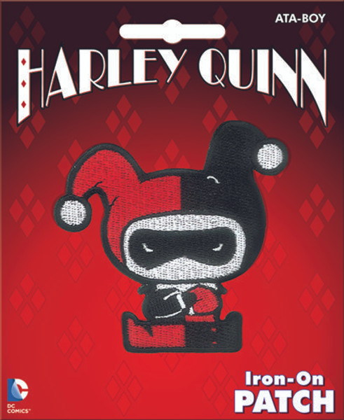 DC Comics Harley Quinn Iron-On Patch Ata-Boy 10274