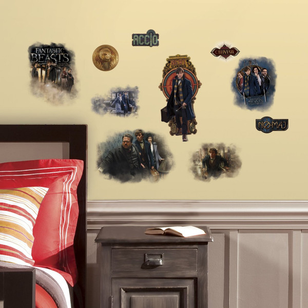 RoomMates Fantastic Beasts 15 pcs Peel and Stick Wall Decals 31104