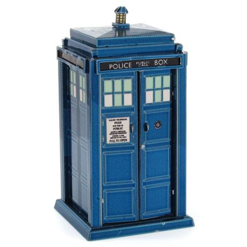 Metal Earth Doctor Who Tardis 3D Metal Model + Tweezer 41002