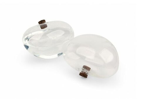 Kikkerland Water from a Stone Set of 2 Glass Self-Watering Plant Globes 65864