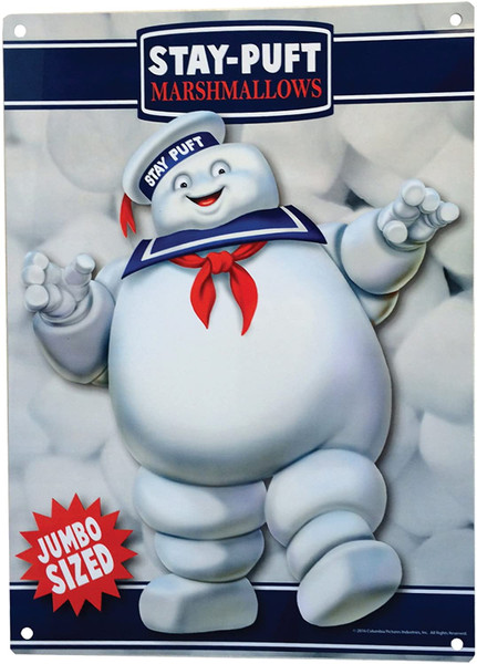 Factory Entertainment Ghostbusters Stay Puft Metal Sign 89514