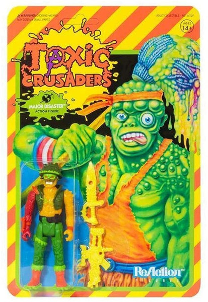 Toxic Crusaders ReAction Major Disaster figure Super 7 00700